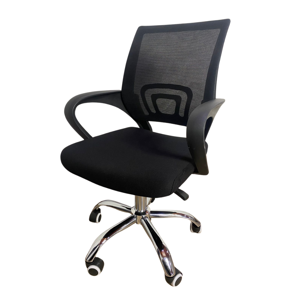 Silla De Oficina Ejecutiva Libertad Base Cromo Fija