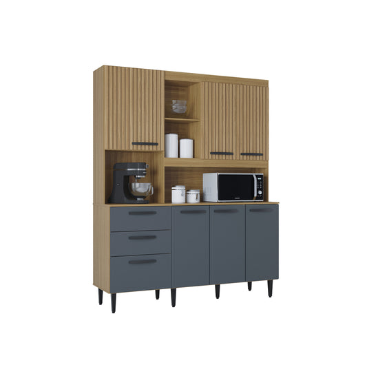 Alacena Catarina 6P Auxiliar De Cocina En Madera MDP