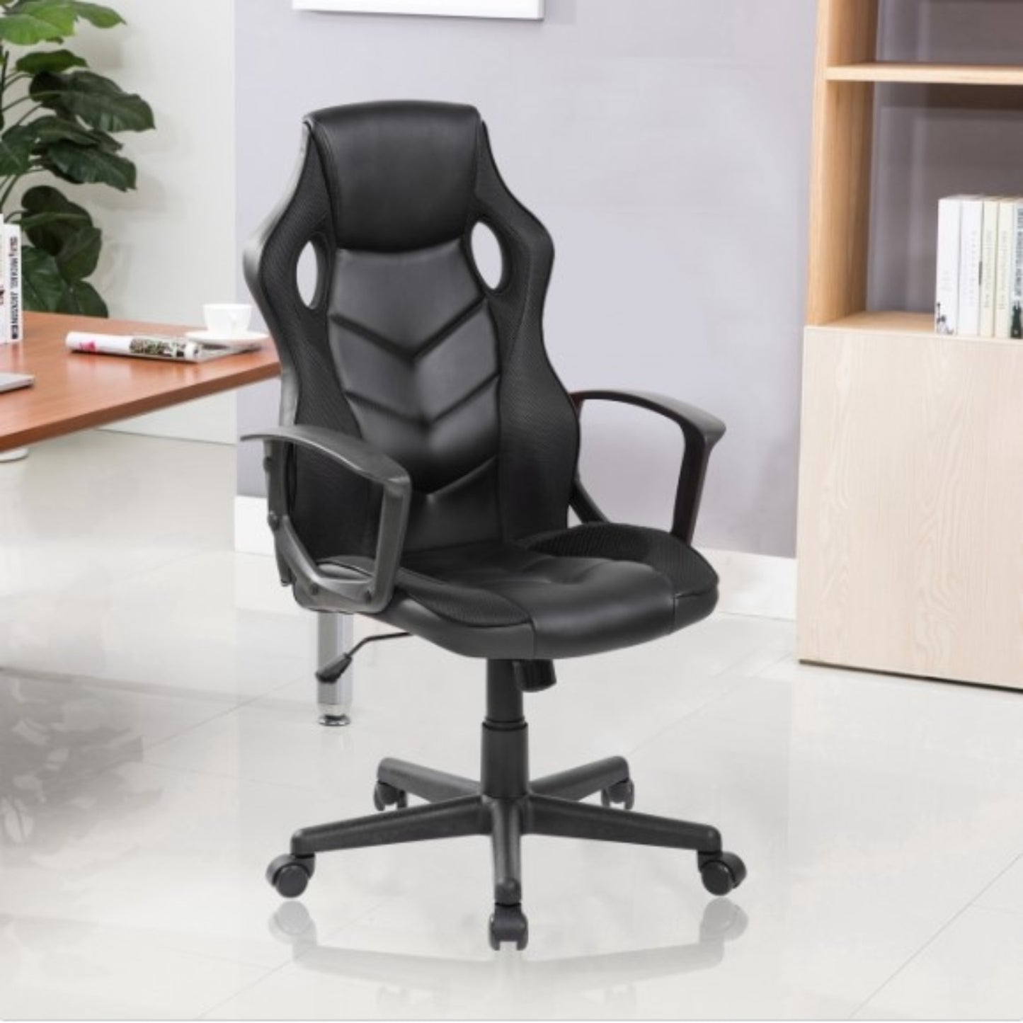 Silla Gamer Basic Series en cuero Descansa Brazos.
