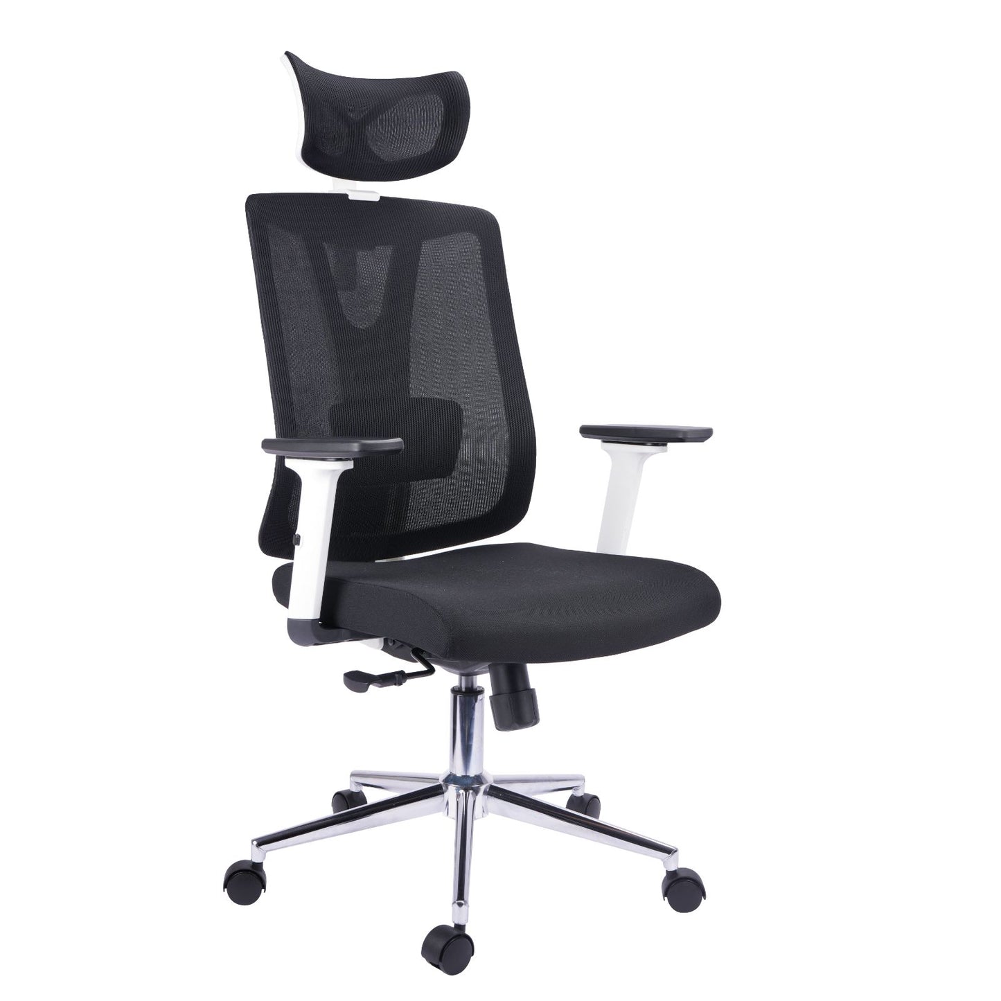 Silla Presidente Montpellier Brazos 3D Asiento Paño Negro
