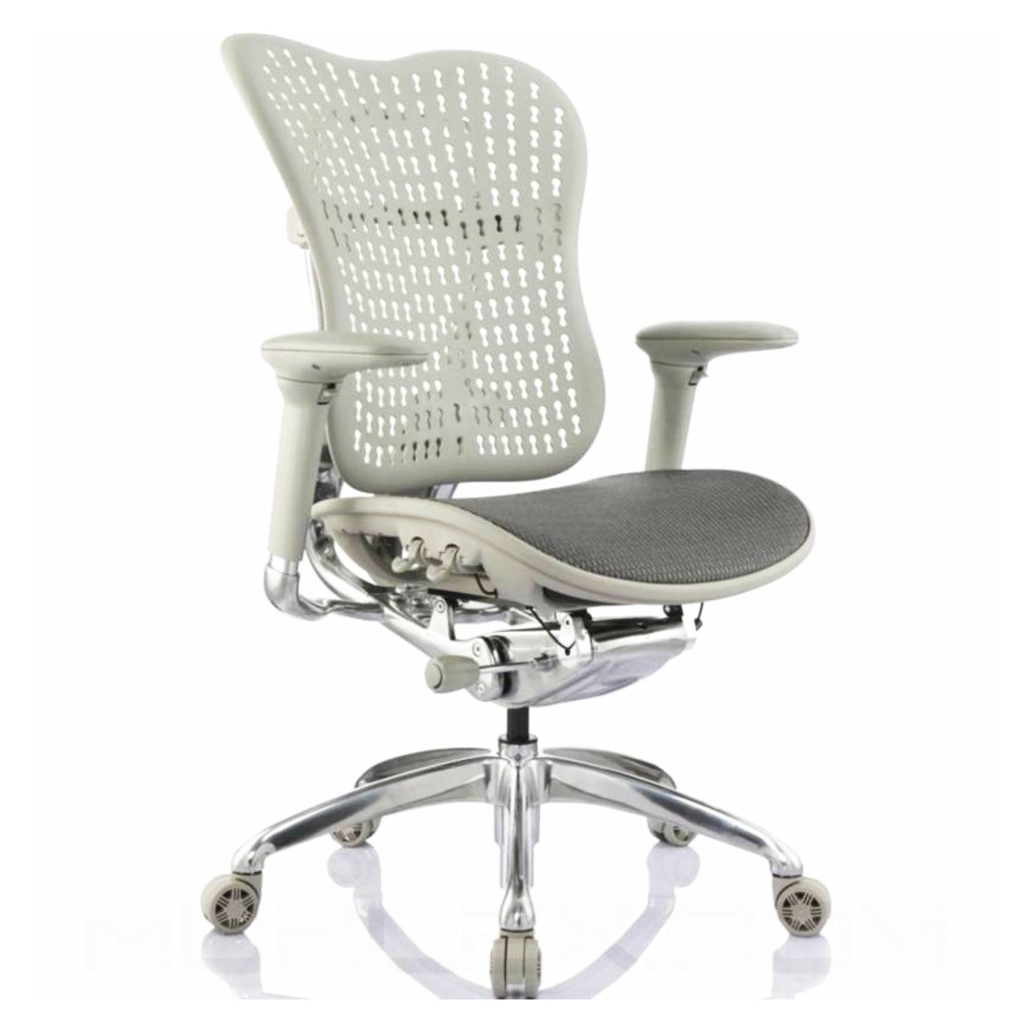 Silla De Oficina Gerencial Tokio Brazos Graduables Espalda Plástica