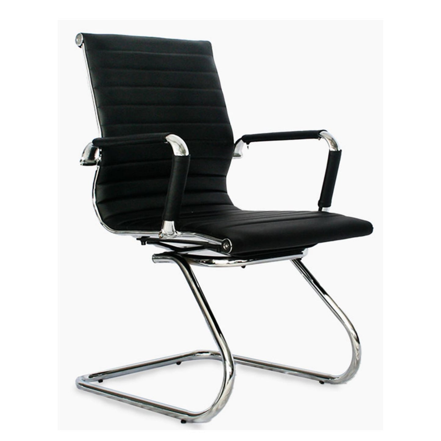 Silla De Oficina Polonia En Cuero Sintético