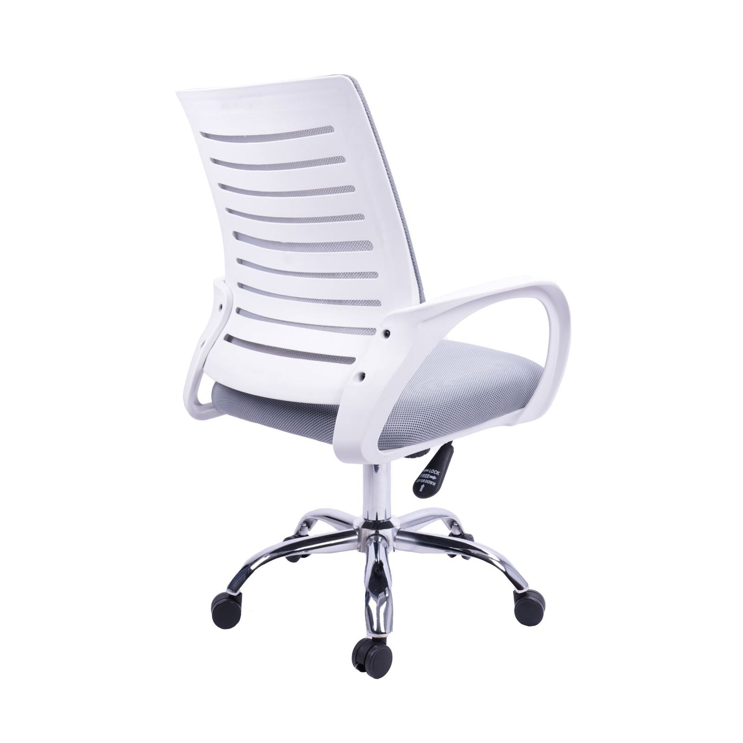 Silla De Oficina Bilbao #2 Marco Blanco