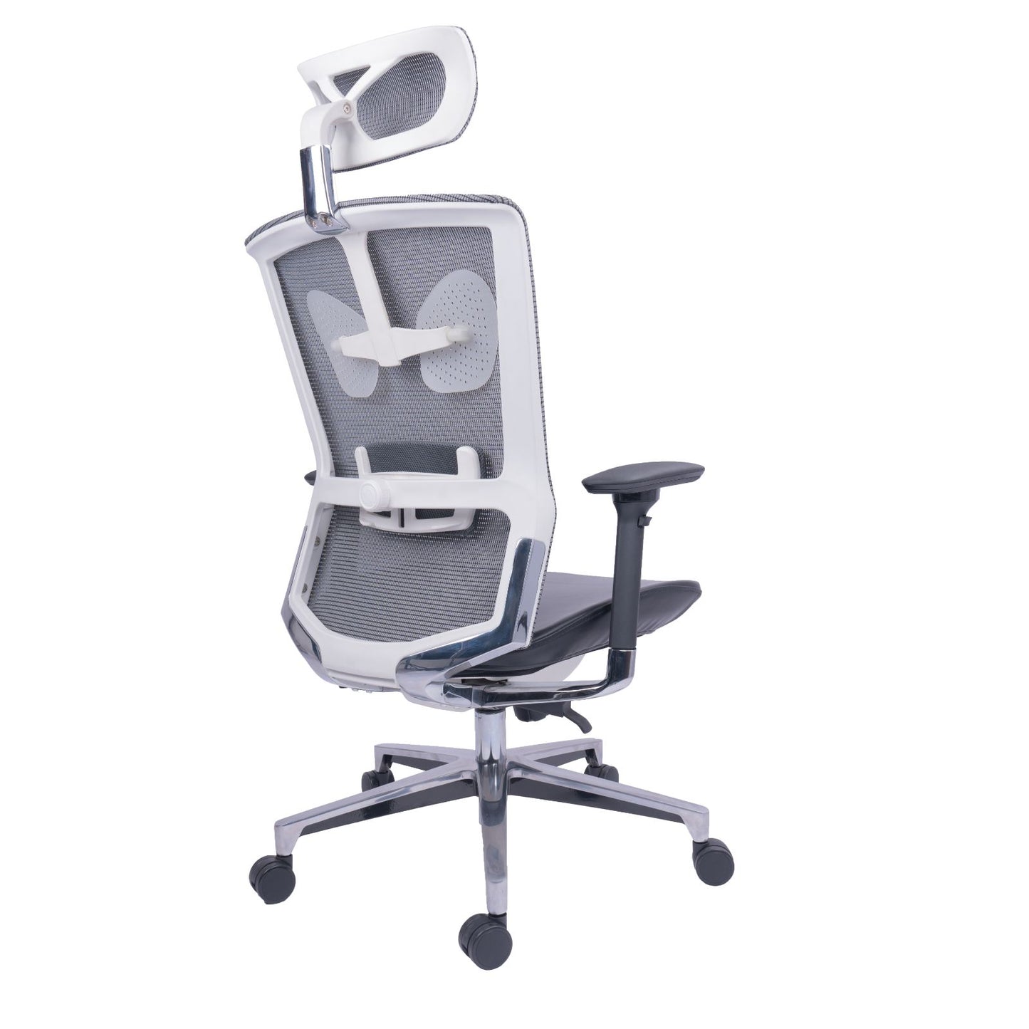 Silla Presidente Dallas Asiento En Cuero Sintetico