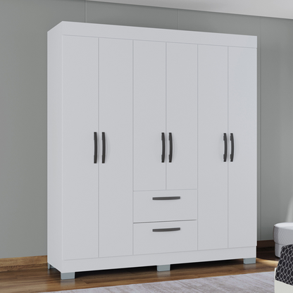 Closet Toquio 6 Puertas En MDP