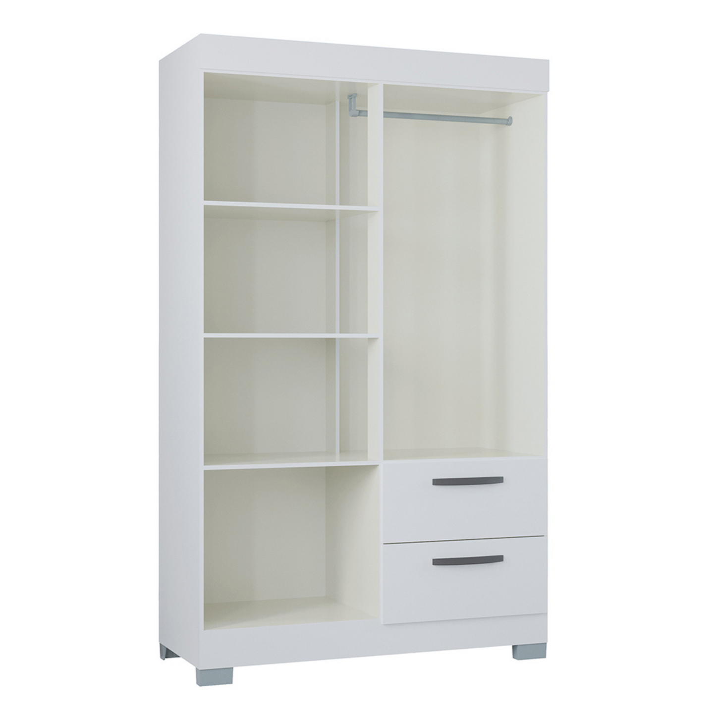 Clóset Toquio Armario 4 Puertas 2 Cajones