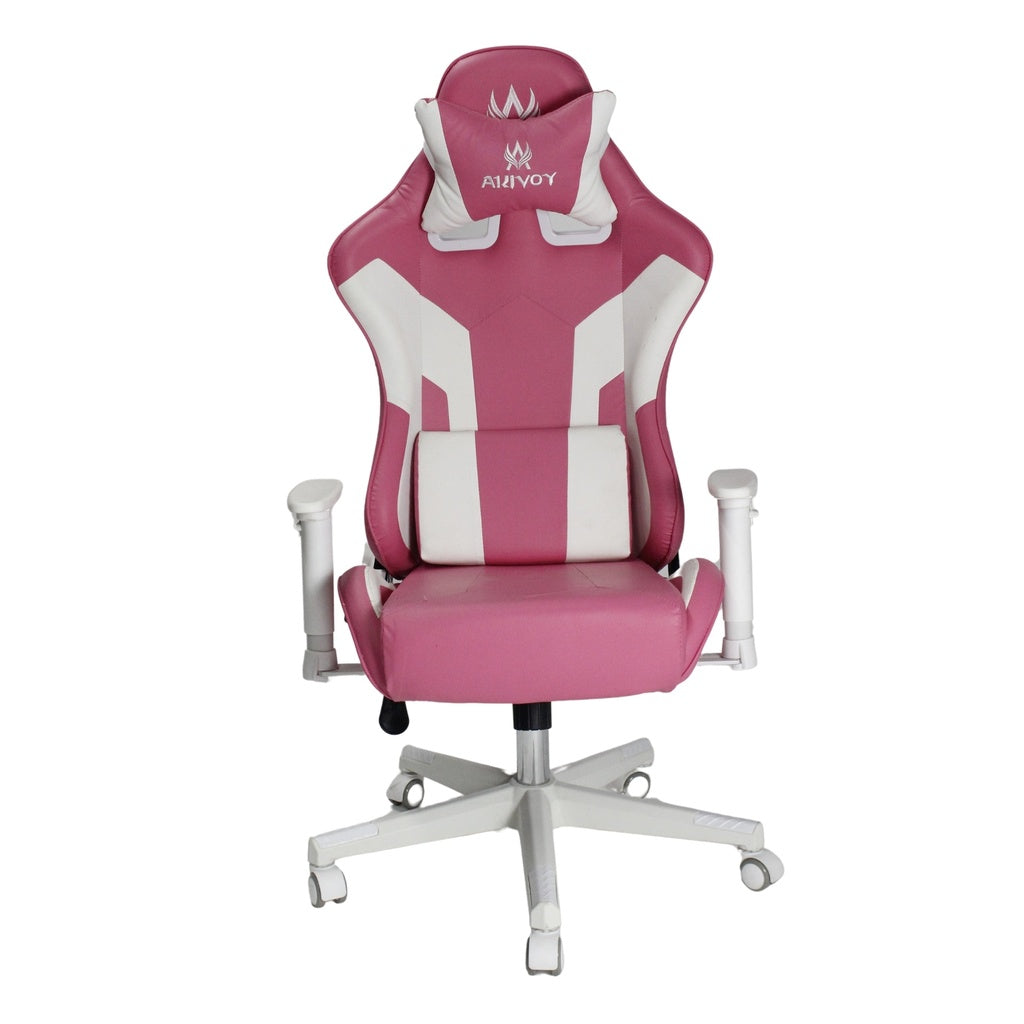 Silla Gamer Kitty Reclinable En Cuero Sintético PVC.