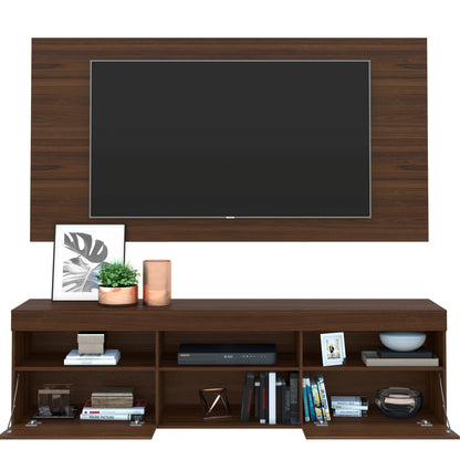 Rack + Panel Florida Para Tv Hasta De 65 Pulgadas