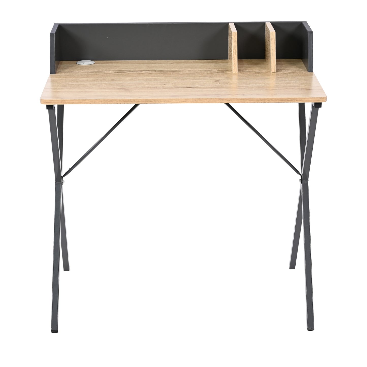 Escritorio Sencillo Sprint Con Pasa Cables