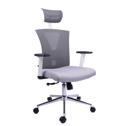 Silla Presidente Charleston Brazos Graduables Con Cabecero.