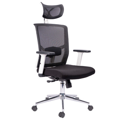 Silla Presidente Nairobi Brazos 3D Con Cabecero Ajustable.