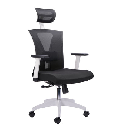 Silla Presidente Brasilia Brazos 3D Con cabecero, Altura Ajustable.