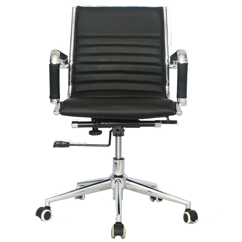 Silla De Oficina Noruega En Cuero Sintético