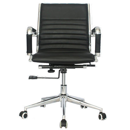 Silla De Oficina Noruega En Cuero Sintético