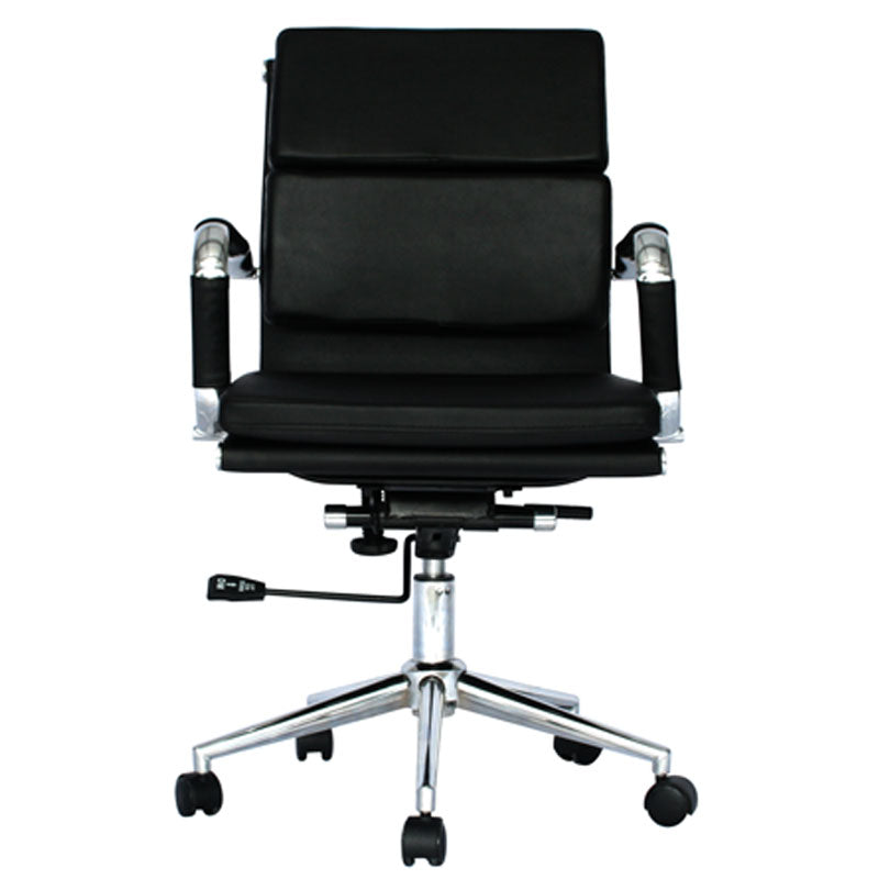 Silla De Oficina Varsovia En Cuero Sintético