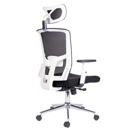 Silla Presidente Nairobi Brazos 3D Con Cabecero Ajustable.
