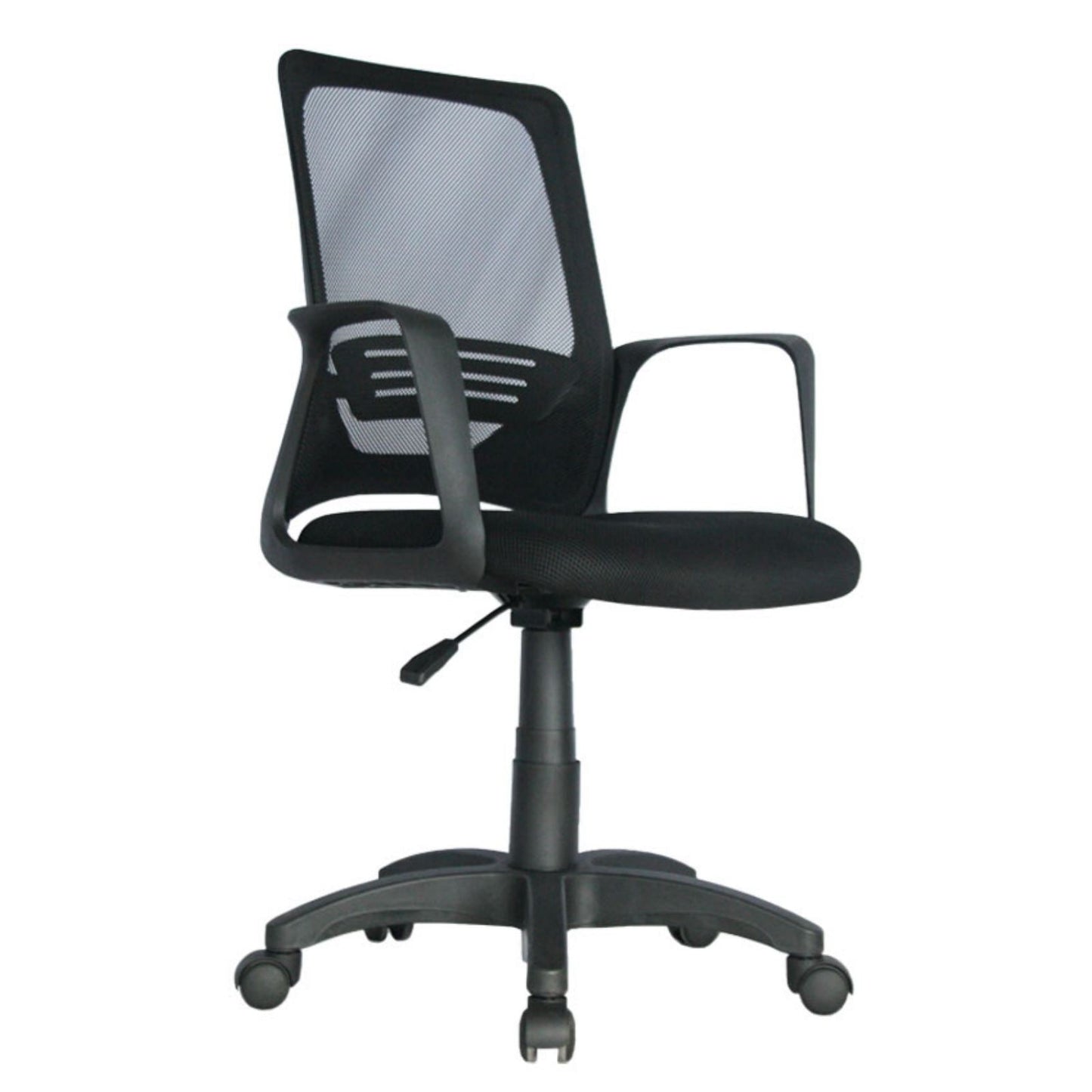 Silla De Oficina Bulgaria Con Brazos Fijos