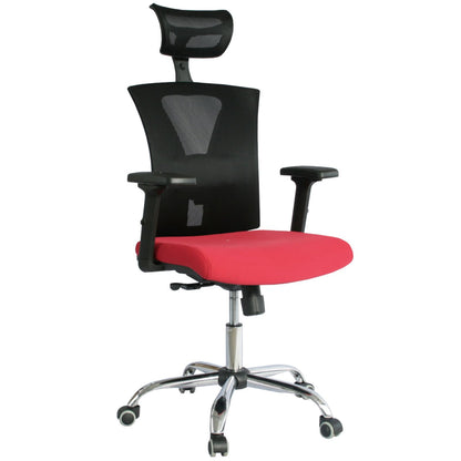 Silla Presidente Brasilia Brazos 3D Con cabecero, Altura Ajustable.