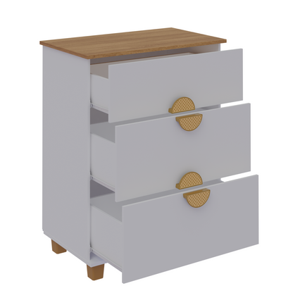 Cómoda Multi 3 Cajones Rustic Premiun