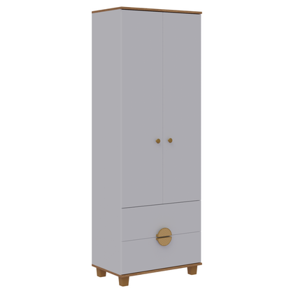 Closet Multi 2 Puertas / 2 Cajones Blanco Premium