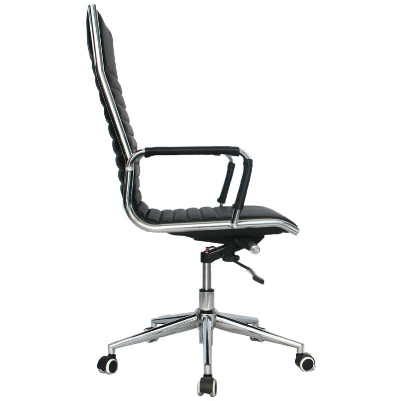 Silla De Oficina Noruega En Cuero Sintético