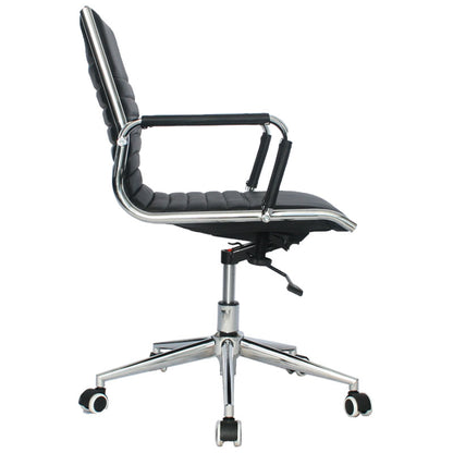 Silla De Oficina Noruega En Cuero Sintético