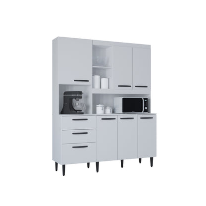 Alacena Catarina 6P Auxiliar De Cocina En Madera MDP