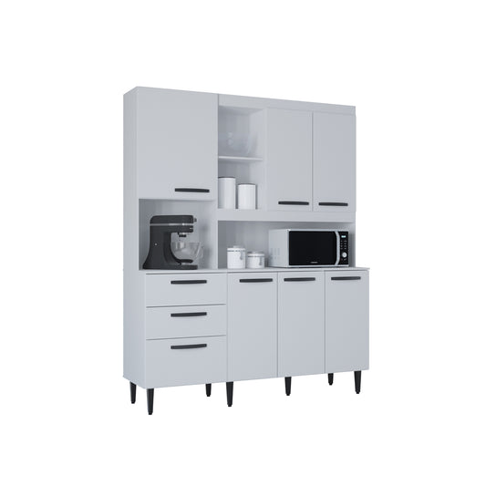 Alacena Catarina 6P Auxiliar De Cocina En Madera MDP