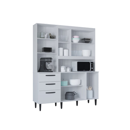 Alacena Catarina 6P Auxiliar De Cocina En Madera MDP