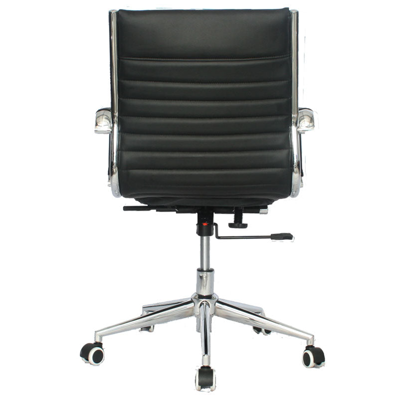 Silla De Oficina Noruega En Cuero Sintético