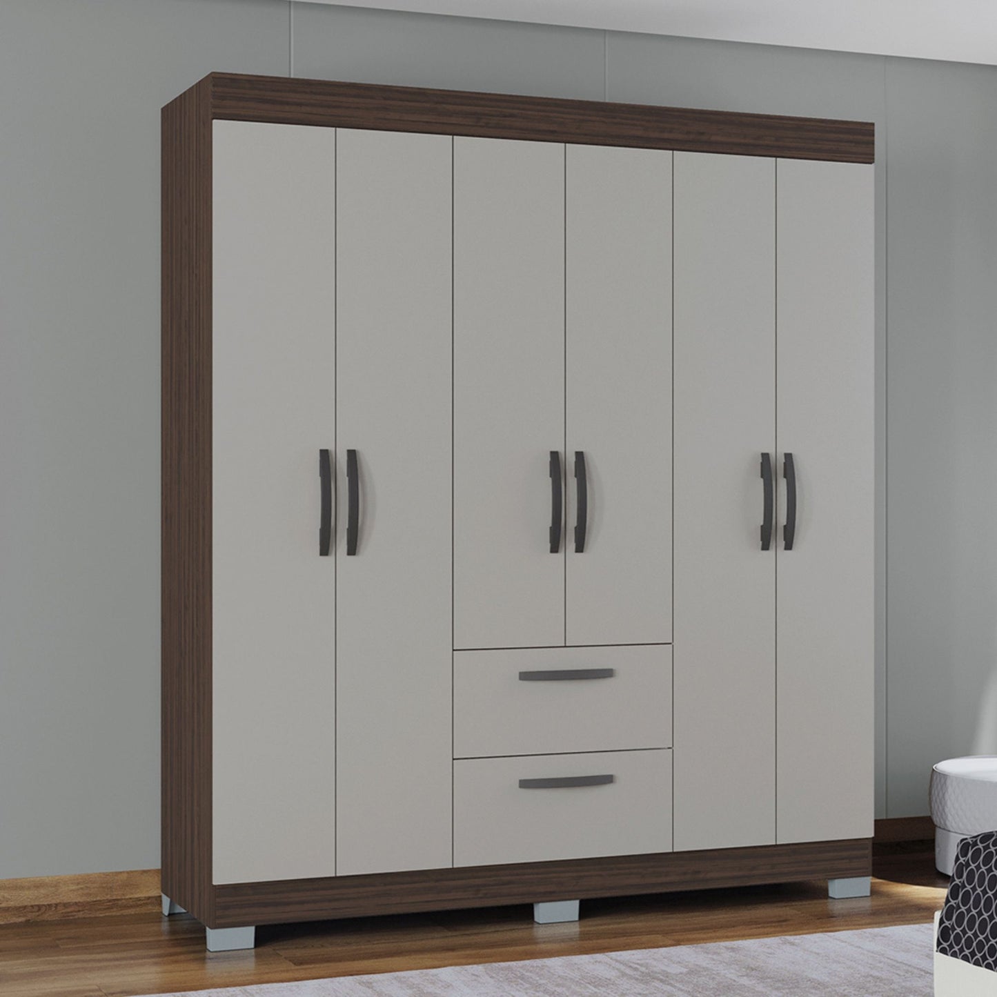 Closet Toquio 6 Puertas En MDP