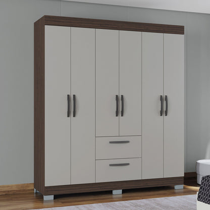 Closet Toquio 6 Puertas En MDP