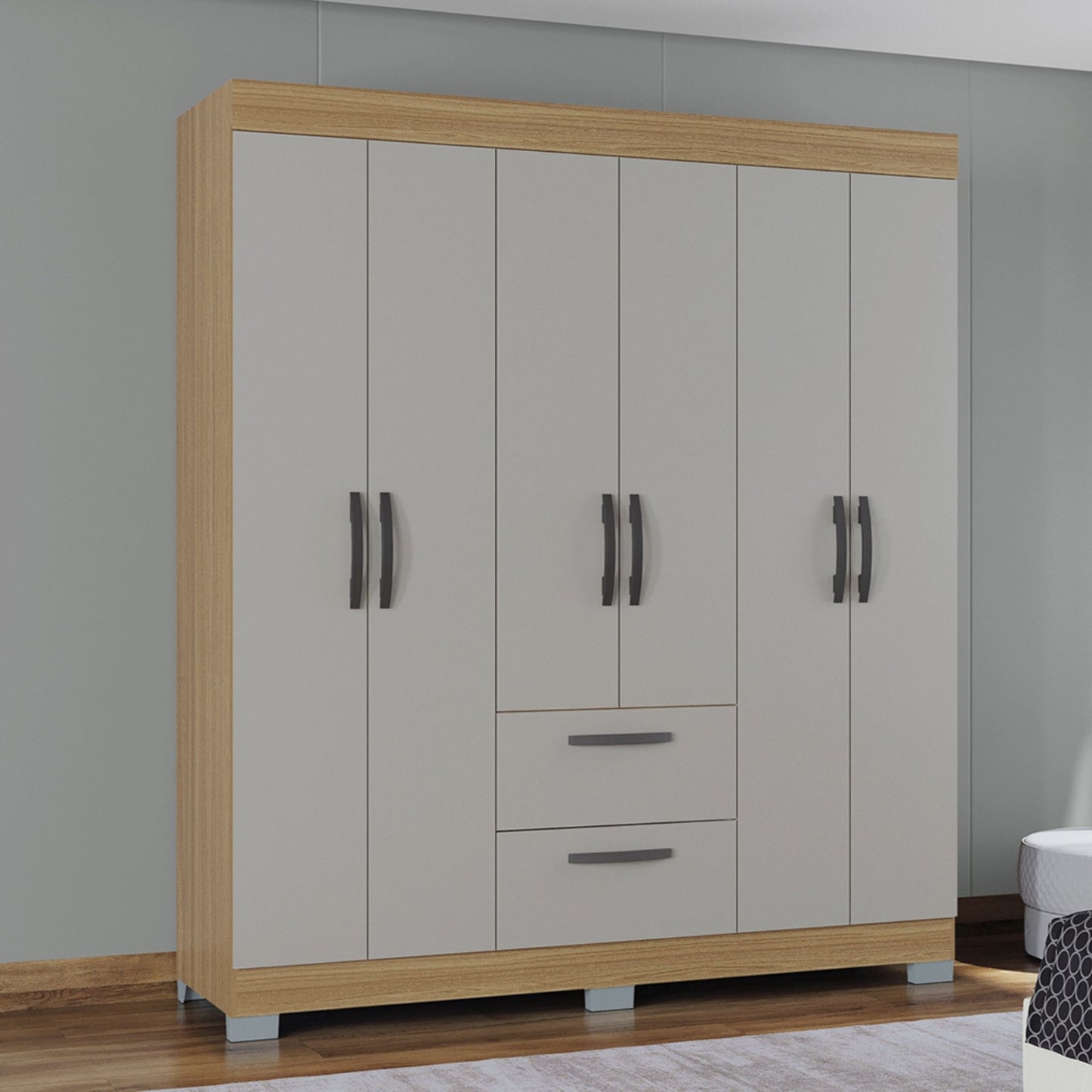 Closet Toquio 6 Puertas En MDP