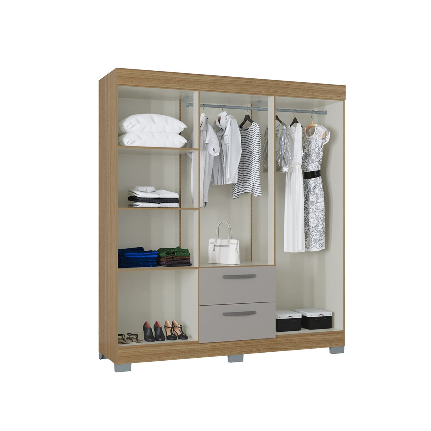 Closet Toquio 6 Puertas En MDP