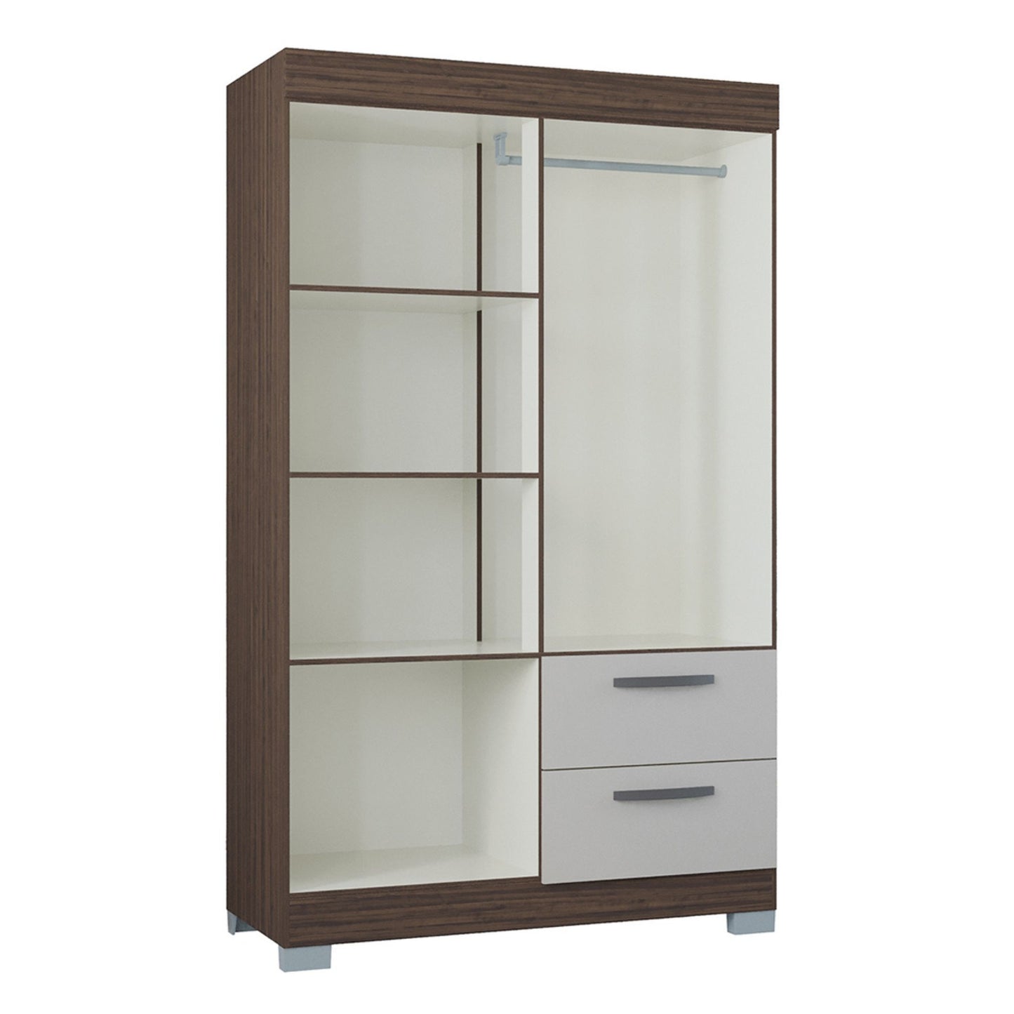 Clóset Toquio Armario 4 Puertas 2 Cajones