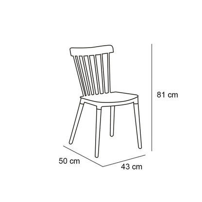 Silla De Hogar Atena Clásica