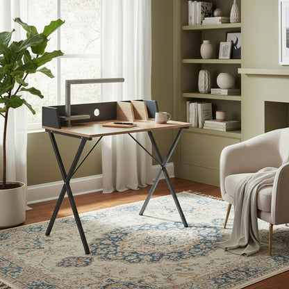 Escritorio Sencillo Sprint Con Pasa Cables