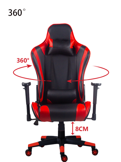 Silla Gamer Valorant Reclinable En Cuero Sintético PVC