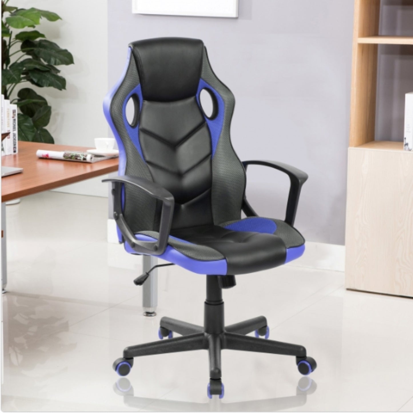 Silla Gamer Basic Series en cuero Descansa Brazos.