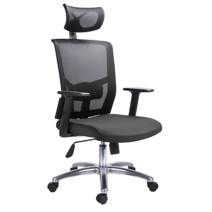 Silla Presidente Nairobi Brazos 3D Con Cabecero Ajustable.