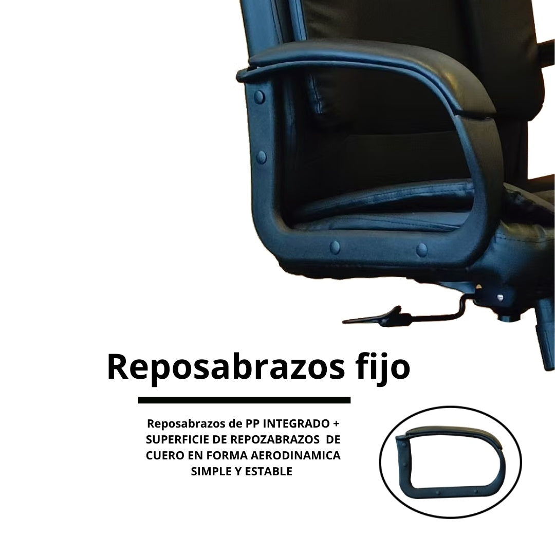 Silla de Oficina Gerencial Imperio en Cuero