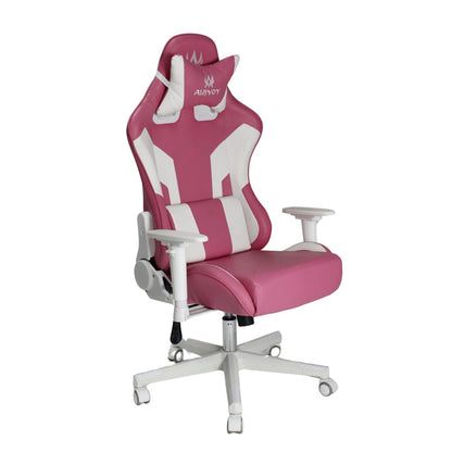 Silla Gamer Kitty Reclinable En Cuero Sintético PVC.
