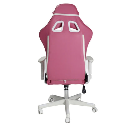 Silla Gamer Kitty Reclinable En Cuero Sintético PVC.