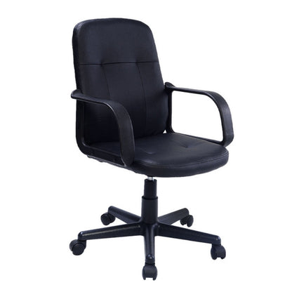 Silla De Oficina Basic Agata En Cuero PU