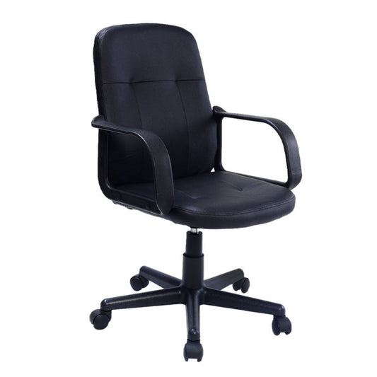Silla De Oficina Basic Agata En Cuero PU