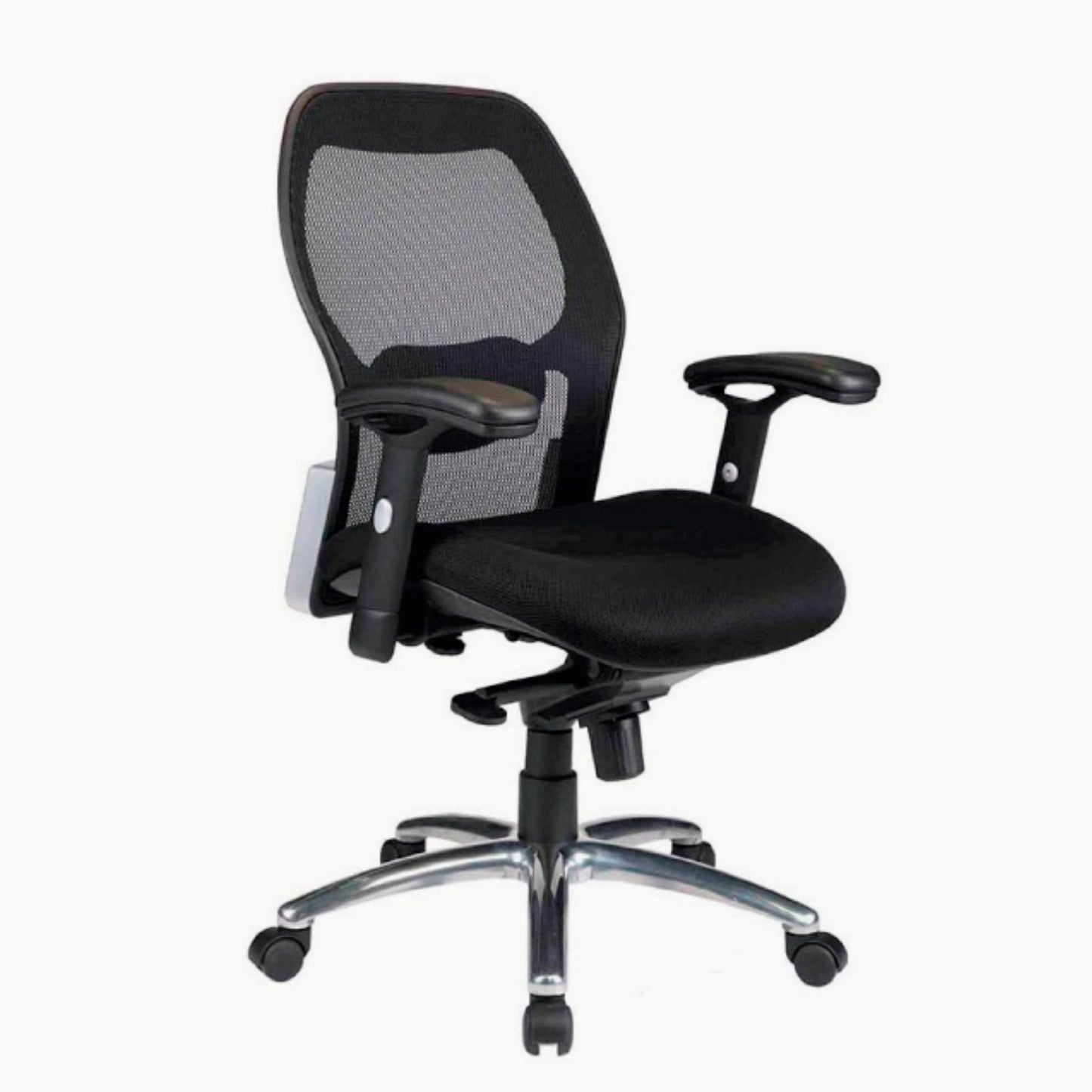 Silla Gerente Monaco Lujo Brazos Graduable Sin Cabecero