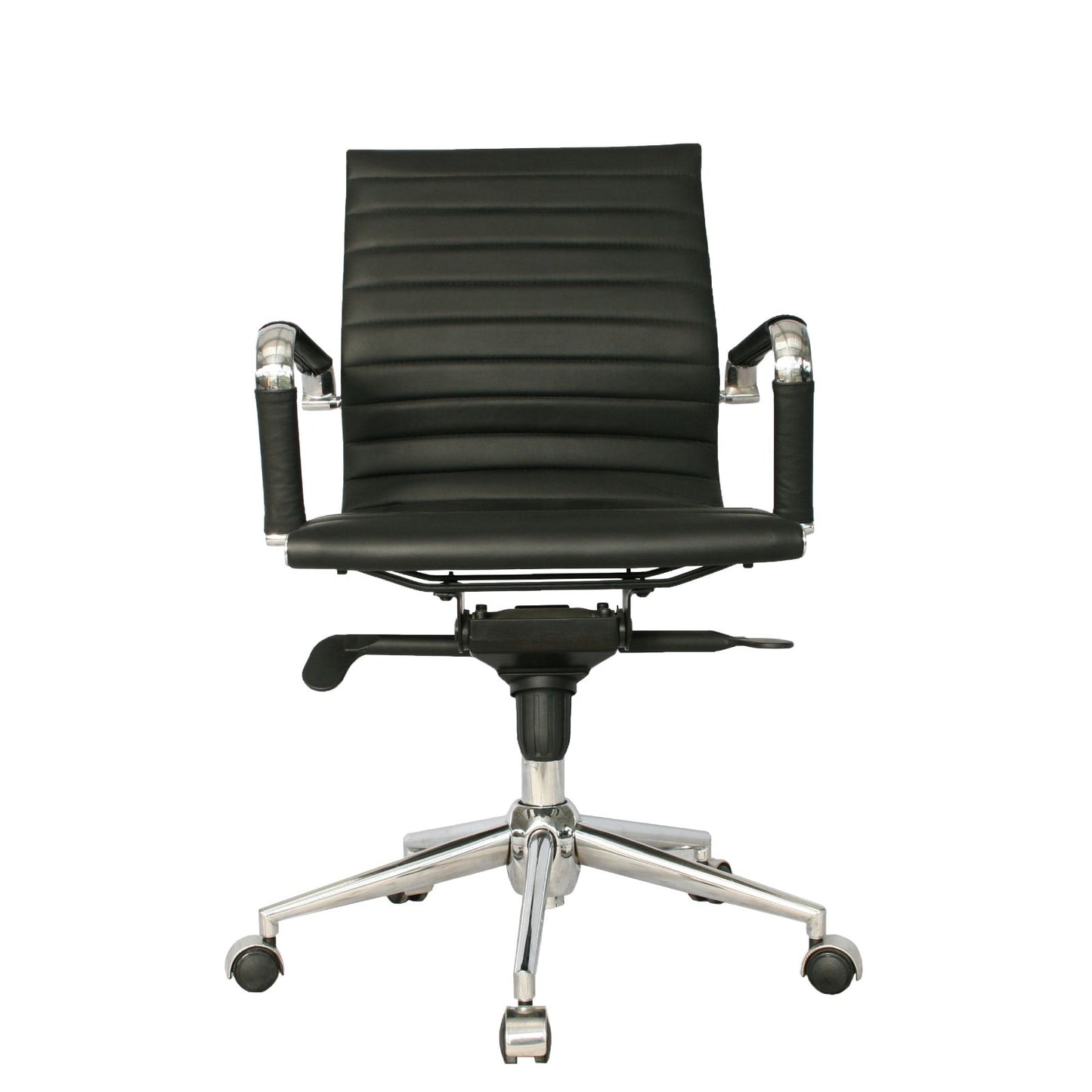 Silla De Oficina Polonia En Cuero Sintético