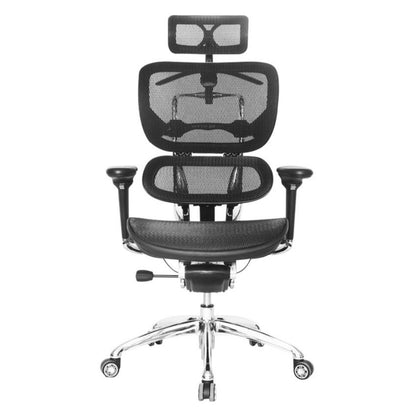 Silla Presidente Ergohuman Lujo Brazos Graduables Con Cabecero