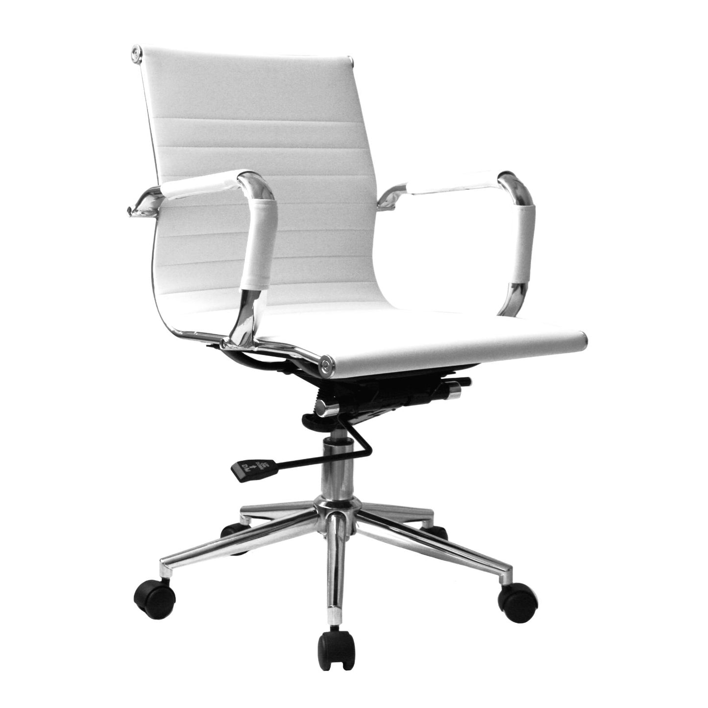 Silla De Oficina Bruselas En Cuero Sintético