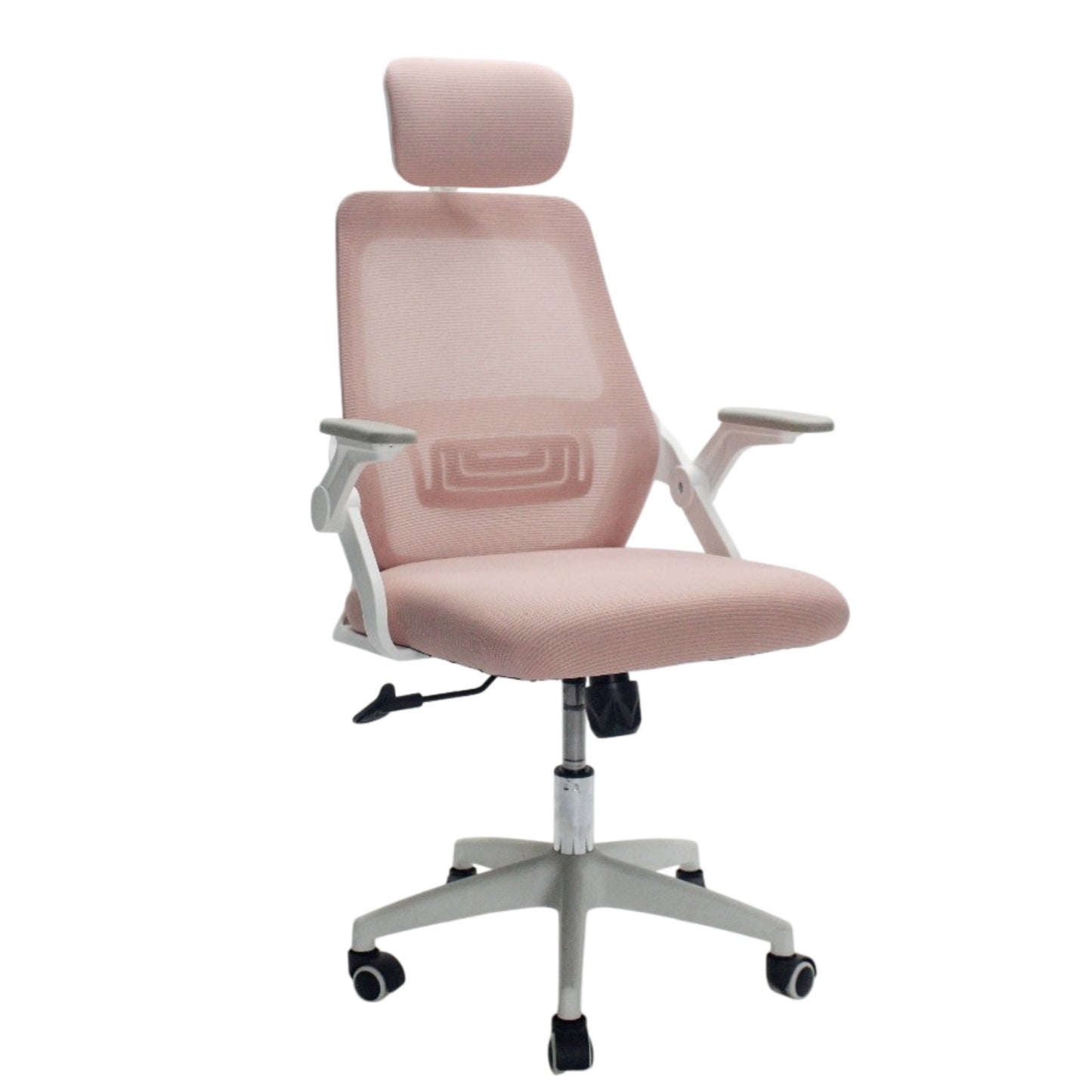 Silla Gerencial Kingdom Tela En Malla Brazos Giratorio.